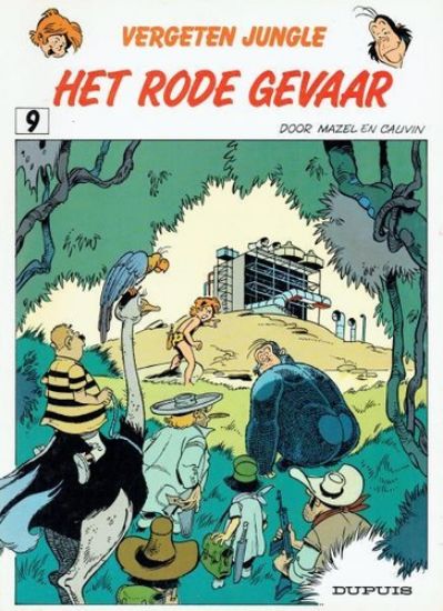 Afbeelding van Vergeten jungle #9 - Rode gevaar - Tweedehands (DUPUIS, zachte kaft)