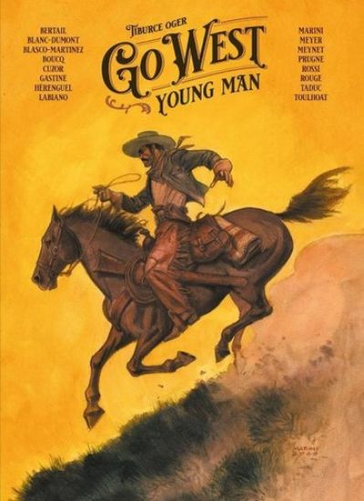 Afbeelding van Go west young man #1 (SAGA, zachte kaft)