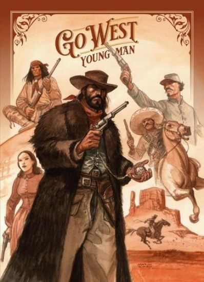 Afbeelding van Go west young man #1 (SAGA, harde kaft)