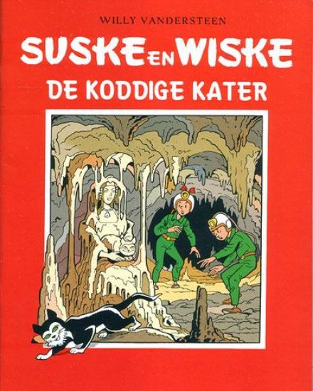 Afbeelding van Suske en wiske #74 - Koddige kater nieuwsblad - Tweedehands (STANDAARD, zachte kaft)