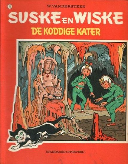 Afbeelding van Suske en wiske #74 - Koddige kater - Tweedehands (STANDAARD, zachte kaft)