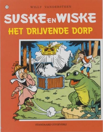 Afbeelding van Suske en wiske #173 - Drijvende dorp - Tweedehands (STANDAARD, zachte kaft)