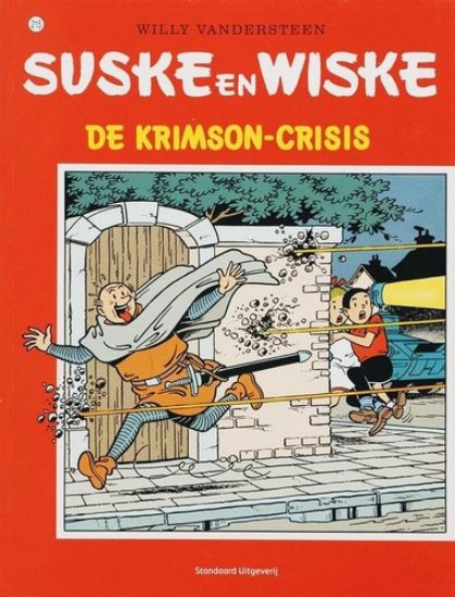 Afbeelding van Suske en wiske #215 - Krimson crisis - Tweedehands (STANDAARD, zachte kaft)