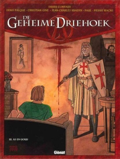 Afbeelding van Geheime driehoek #3 - As en goud (GLENAT, harde kaft)