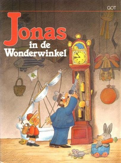 Afbeelding van Jonas - Jonas in de wonderwinkel - Tweedehands (GULDEN ENGEL, zachte kaft)