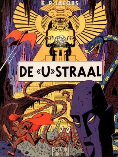 Afbeelding van Blake mortimer - U straal - Tweedehands (DARGAUD, zachte kaft)