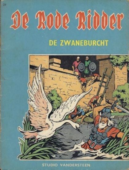 Afbeelding van Rode ridder #29 - Zwanenburcht - Tweedehands (STANDAARD, zachte kaft)