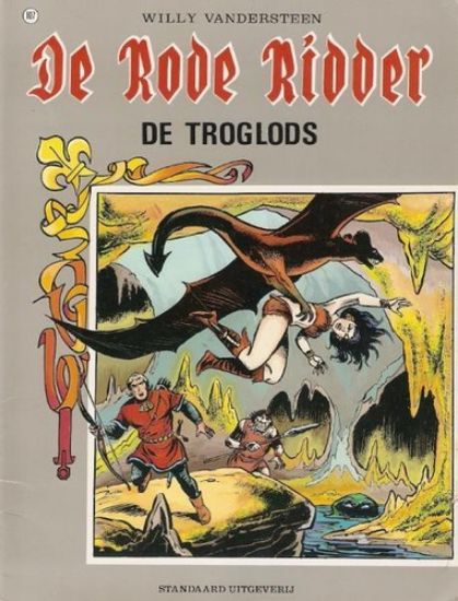 Afbeelding van Rode ridder #107 - Troglods - Tweedehands (STANDAARD, zachte kaft)