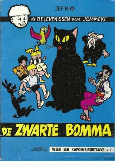 Afbeelding van Jommeke #7 - Zwarte bomma - Tweedehands (HET VOLK, zachte kaft)