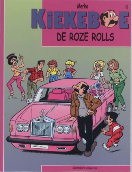 Afbeelding van Kiekeboe #53 - Roze rolls (2e reeks) - Tweedehands (STANDAARD, zachte kaft)