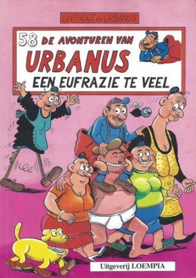 Afbeelding van Urbanus #58 - Een eufrazie te veel - Tweedehands (LOEMPIA, zachte kaft)