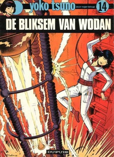 Afbeelding van Yoko tsuno #14 - Bliksem van wodan - Tweedehands (DUPUIS, zachte kaft)