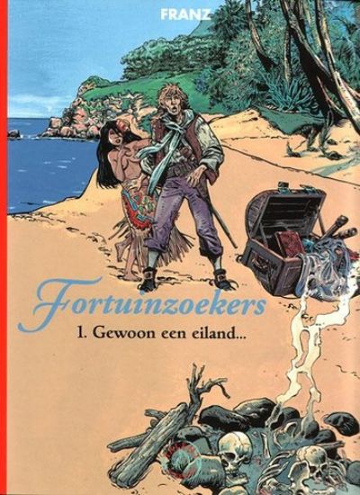 Afbeelding van Fortuinzoekers #1 - Gewoon een eiland (TALENT UITG, zachte kaft)