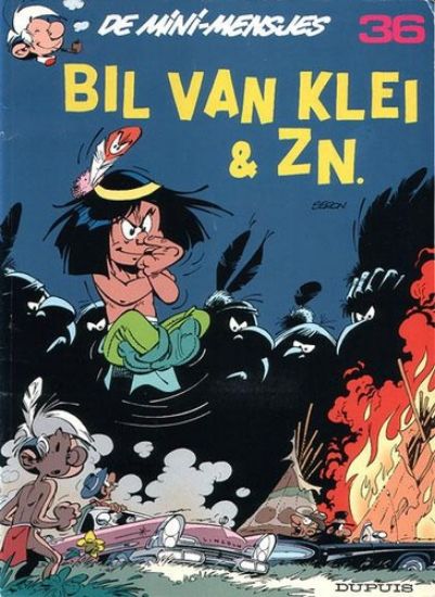 Afbeelding van Mini mensjes #36 - Bil van klei en zoon (DUPUIS, zachte kaft)