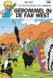 Afbeeldingen van Jommeke #195 - Gerommel in de far west (BALLON, zachte kaft)