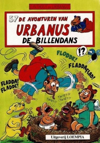 Afbeelding van Urbanus #57 - Billendans - Tweedehands (LOEMPIA, zachte kaft)