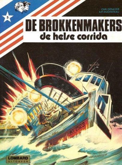 Afbeelding van Brokkenmakers #5 - Helse corrida - Tweedehands (LOMBARD, zachte kaft)