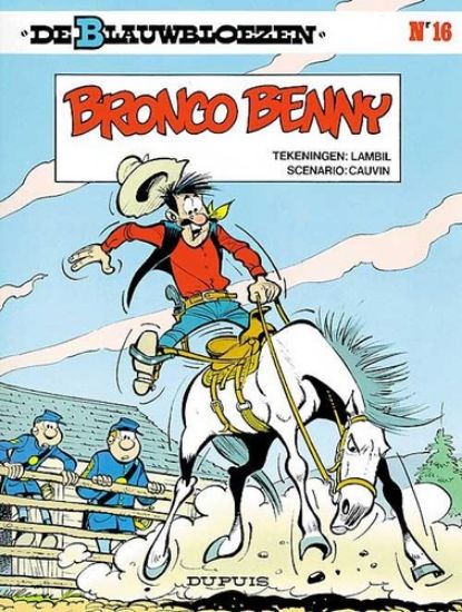 Afbeelding van Blauwbloezen #16 - Bronco benny (DUPUIS, zachte kaft)