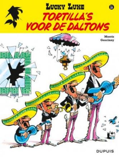 Afbeelding van Lucky luke nieuwe nummering #31 - Tortilla's voor de daltons (DUPUIS, zachte kaft)