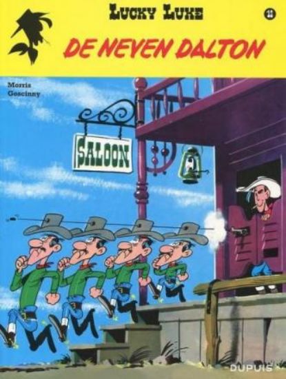 Afbeelding van Lucky luke nieuwe nummering #12 - Neven dalton (DUPUIS, zachte kaft)