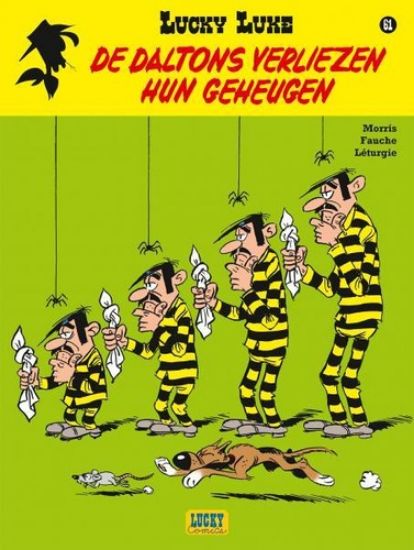 Afbeelding van Lucky luke nieuwe nummering #61 - Daltons verliezen geheugen (LUCKY COMICS, zachte kaft)