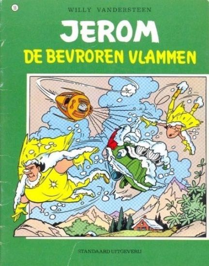 Afbeelding van Jerom #55 - Bevroren vlammen - Tweedehands (STANDAARD, zachte kaft)