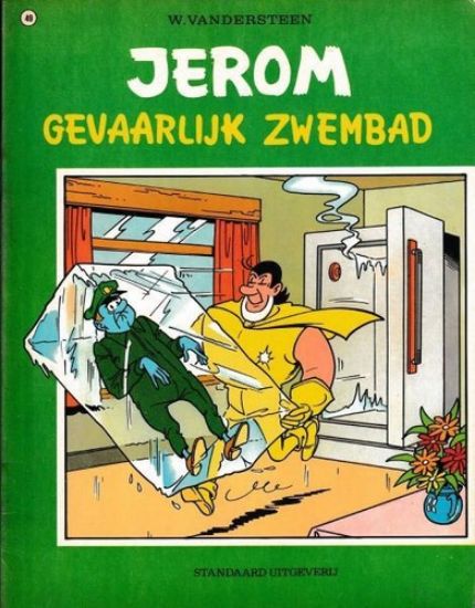 Afbeelding van Jerom #49 - Gevaarlijk zwembad - Tweedehands (STANDAARD, zachte kaft)