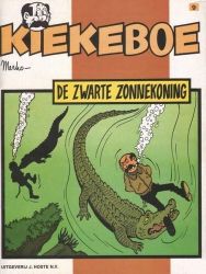 Afbeeldingen van Kiekeboe #9 - Zwarte zonnekoning (z/w) - Tweedehands (HOSTE, zachte kaft)