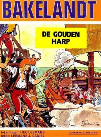 Afbeelding van Bakelandt #16 - Gouden harp - Tweedehands (HOSTE, zachte kaft)