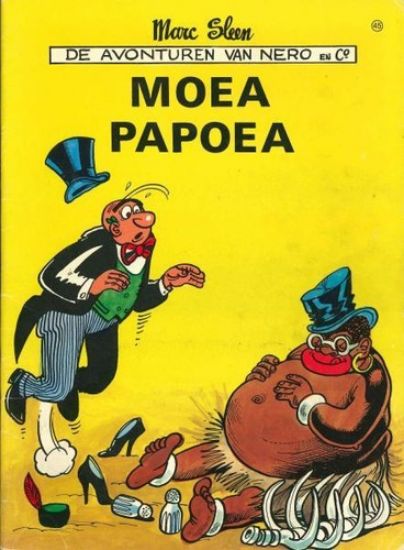 Afbeelding van Nero #45 - Moea papoea - Tweedehands (HET VOLK, zachte kaft)