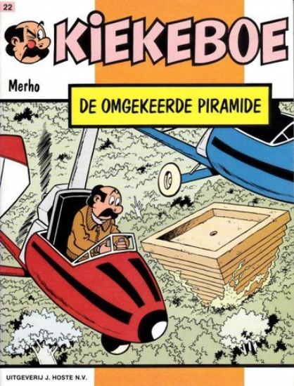 Afbeelding van Kiekeboe #22 - Omgekeerde piramide(kleur) - Tweedehands (HOSTE, zachte kaft)