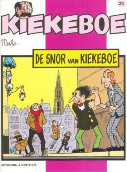 Afbeelding van Kiekeboe #23 - Snor van kiekeboe (kleur) - Tweedehands (HOSTE, zachte kaft)