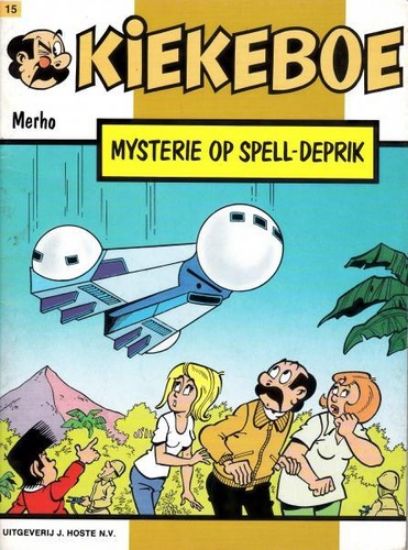 Afbeelding van Kiekeboe #15 - Mysterie op spell-deprik (kleur) - Tweedehands (HOSTE, zachte kaft)