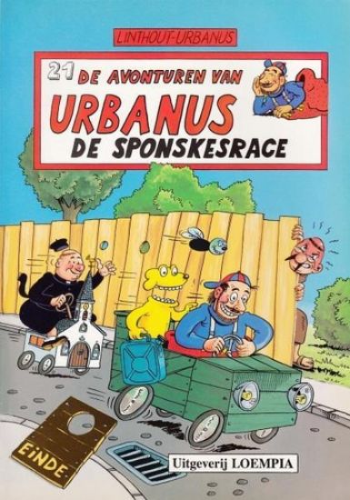 Afbeelding van Urbanus #21 - Sponskesrace (LOEMPIA, zachte kaft)