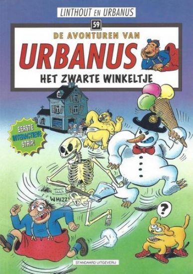 Afbeelding van Urbanus #59 - Zwarte winkeltje (STANDAARD, zachte kaft)