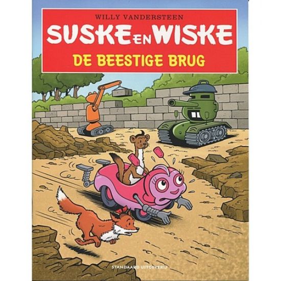 Afbeelding van Suske en wiske tros kompas #21 - Beestige brug (STANDAARD, zachte kaft)