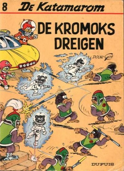 Afbeelding van Katamarom #8 - Kromoks dreigen - Tweedehands (DUPUIS, zachte kaft)