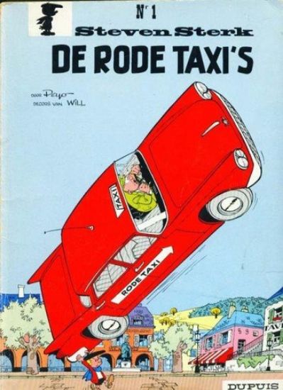 Afbeelding van Steven sterk #1 - Rode taxis (DUPUIS, zachte kaft)