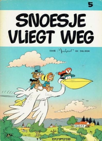 Afbeelding van Snoesje #5 - Vliegt weg - Tweedehands (DUPUIS, zachte kaft)