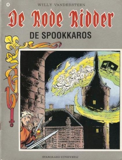 Afbeelding van Rode ridder #133 - Spookkaros - Tweedehands (STANDAARD, zachte kaft)