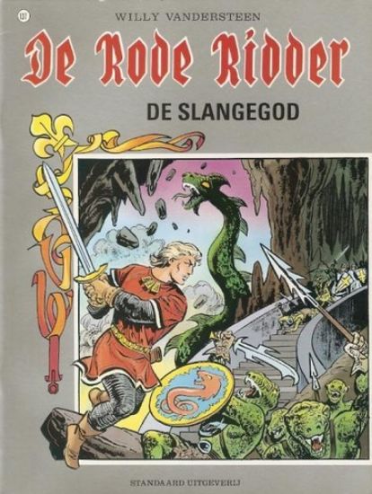 Afbeelding van Rode ridder #137 - Slangegod - Tweedehands (STANDAARD, zachte kaft)