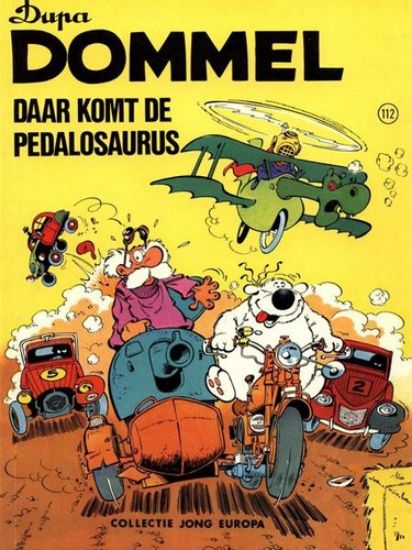 Afbeelding van Collectie jong europa #112 - Dommel : daar komt de pedalosaurus - Tweedehands (LOMBARD, zachte kaft)