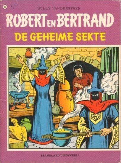 Afbeelding van Robert bertrand #33 - Geheime sekte - Tweedehands (STANDAARD, zachte kaft)