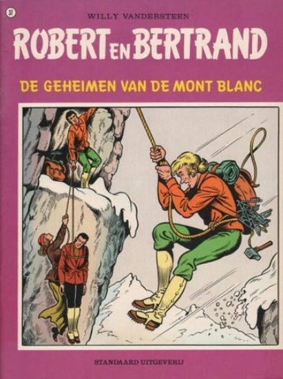 Afbeelding van Robert bertrand #37 - Geheimen van de mont blanc - Tweedehands (STANDAARD, zachte kaft)