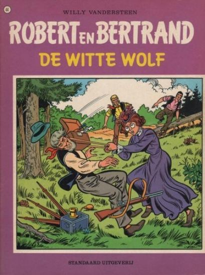 Afbeelding van Robert bertrand #44 - Witte wolf - Tweedehands (STANDAARD, zachte kaft)