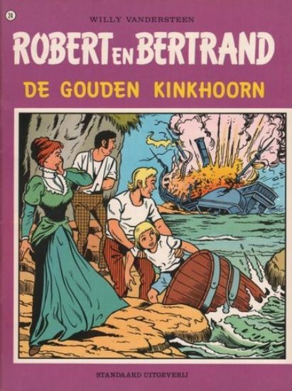 Afbeelding van Robert bertrand #24 - Gouden kinkhoorn - Tweedehands (STANDAARD, zachte kaft)