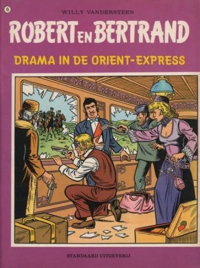 Afbeelding van Robert bertrand #45 - Drama in de orient express - Tweedehands (STANDAARD, zachte kaft)