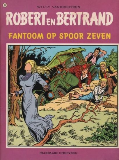 Afbeelding van Robert bertrand #39 - Fantoom spoor zeven - Tweedehands (STANDAARD, zachte kaft)