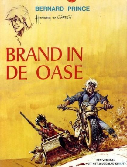 Afbeelding van Bernard prince #5 - Brand in de oase (LOMBARD, zachte kaft)