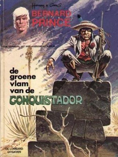 Afbeelding van Bernard prince #8 - Groene vlam van de conquistador - Tweedehands (LOMBARD, zachte kaft)